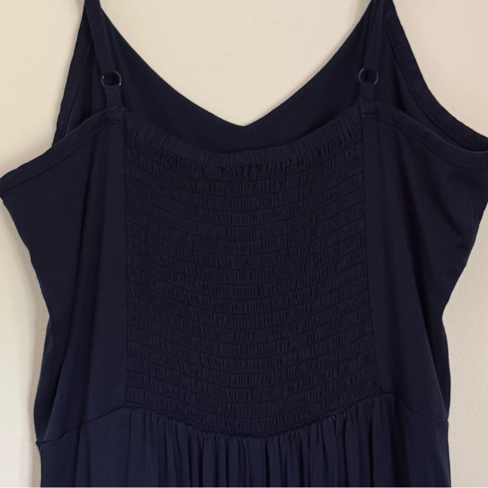 41 Hawthorn Dark Navy Spaghetti Strap Jumpsuit, Size S - Picture 7 of 8